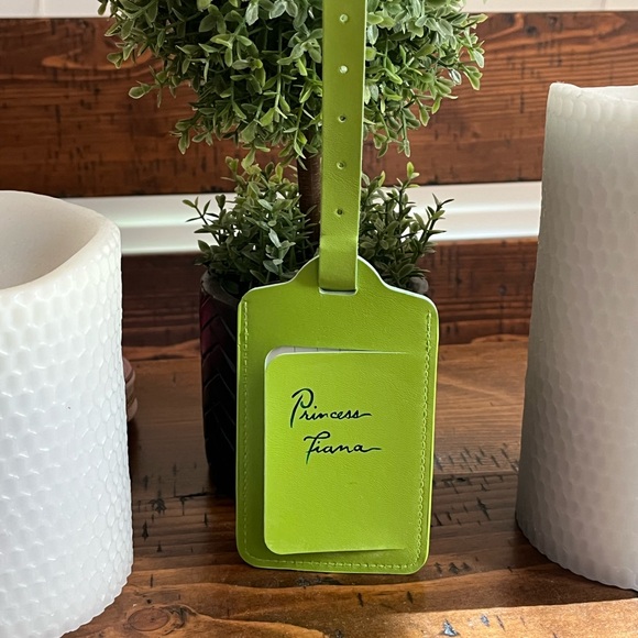 HAND PAINTED Custom Princess and Frog Luggage Tag! NWT - Picture 5 of 6